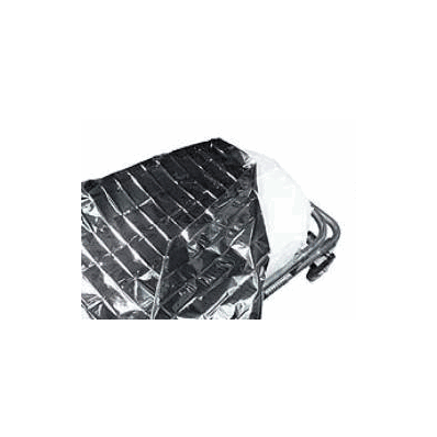 Rescue Blanket 56 W X 84 L Inch Mylar, Alumin