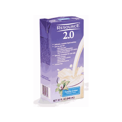 Resource, 2.0, Vanilla, 32oz - Medline