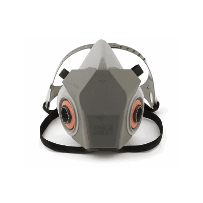 Respirator, 6000, Half Face, Reusable, Sm - M