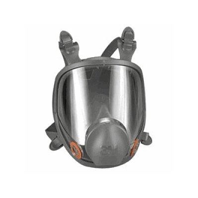 Respirator, 6000 Series Full Facepiece, Lg -