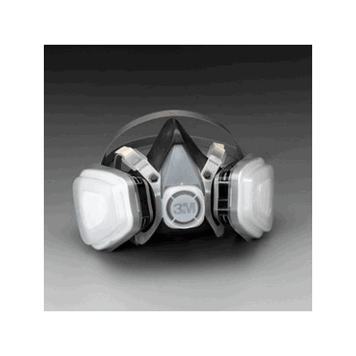 Respirator, Half-mask, Dual Cart Ov / P95, Sm