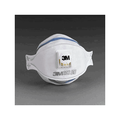 Respirator, N95, 3panel, Vlv, 3-5 Pallet Qty