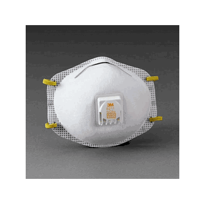 Respirator, N95 Particle, Valve, Faceseal - M