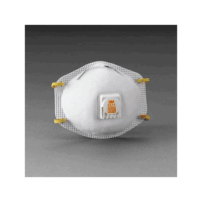 Respirator, N95, Valve, 3-5 Pallet Qty - Medl