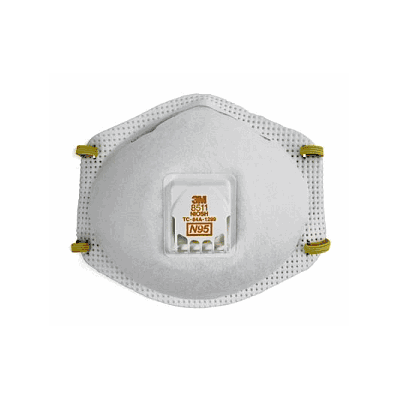 Respirator, N95, W/Valve, Cool Flow - Medline