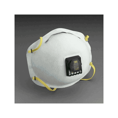 Respirator, N95 Weld Rspratr, Vlv, Noseclip -
