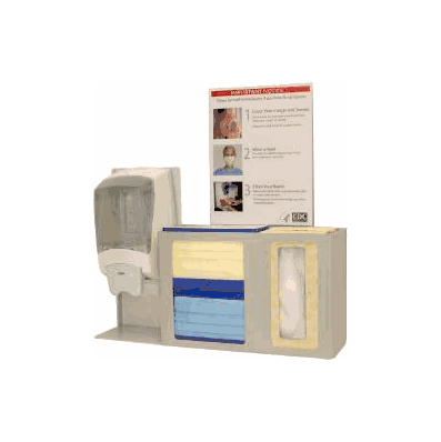 Respiratory Hygiene/Flu Station (Empty) Bowma
