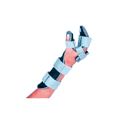 Resting Hand Orthosis Kydex Plastic Left Hand