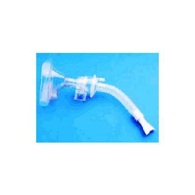 Resuscitation Mask, One Size Fits Most Adult with 6" Tubing