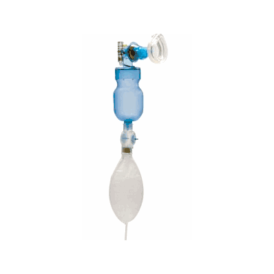 Resuscitator, Ltx-free, Neonatal, Blue