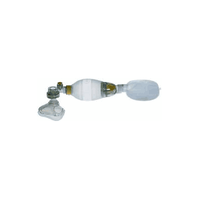 Resuscitator, Silicone Chld W/Compact Case -