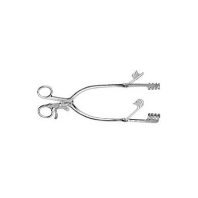 Retractor, Beckman Hinged 1"X3/4" - - Miltex