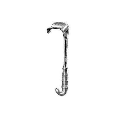 Retractor Kelly Curved Small, 9 Inch - Forcep