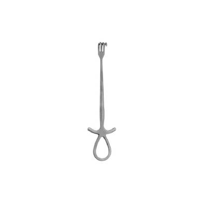 Retractor Murphy 7.75" 4prong Blnt - - V. Mu