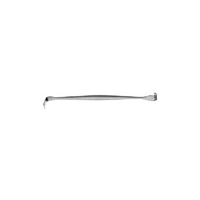 Retractor, Or Senn Shrp Dbl E Nd 6 1/4" - -