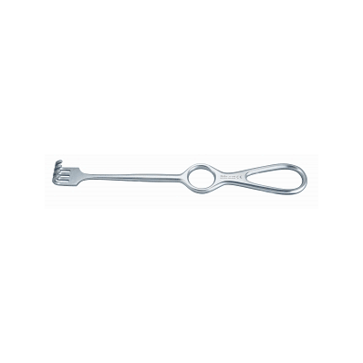 Retractor, Volkman 4-bl Ring Hdl