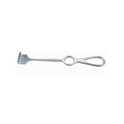 Retractor, Volkman 6-bl Ring Hdl
