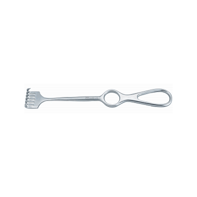 Retractor, Volkman 6-sh Ring Hdl