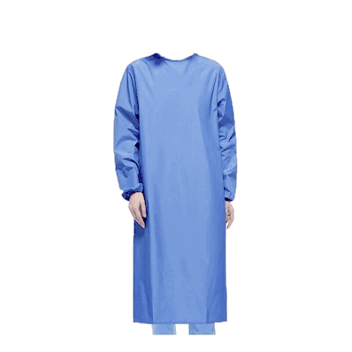 Reusable Gowns color Blue, 2X-LARGE