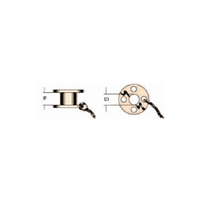 Reuter Bobbin, Straight Ear Ventilation Tube