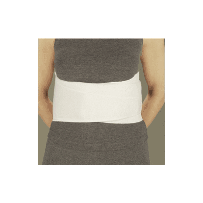 Rib belt, 6" universal x-long, elastic, male