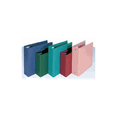 Ring Binder 3 Rings Aqua - Binder, 3ring Opn