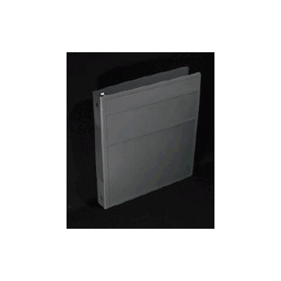 Ring Binder 3 Rings Charcoal Gray - Binder, 3