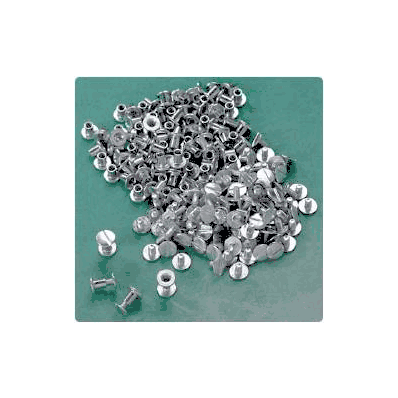 Rivets, Alum Screw F/Strap/Hinge Attach (50/P