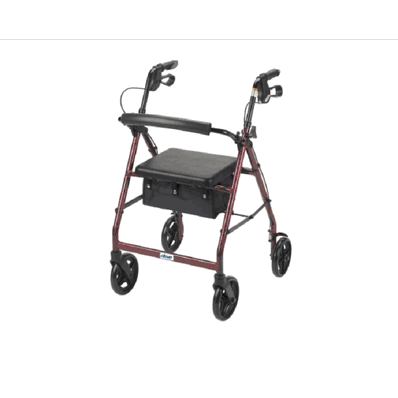 Rollator 4 Wheel "Adjustable Height"