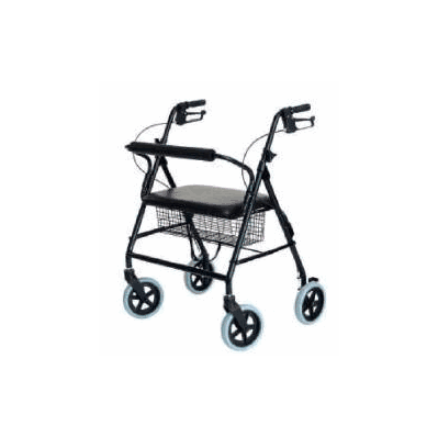 Rollator Black Walkabout Imperial Aluminum -