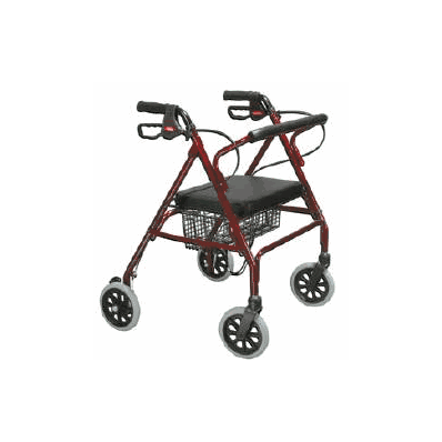 Rollator Folding Walker Go-lite Adjustable He