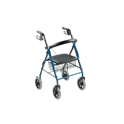 Rollator Red Folding - Walker, Rollator 4wheE