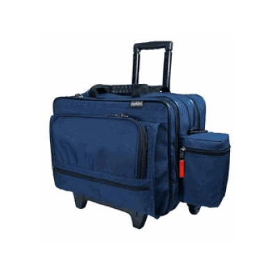 Rolling Med Bag With Ez View Features - Bag,