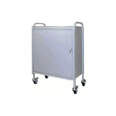 Rolling Ring Binder Cart - Cart, Chart 3" Loc