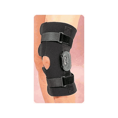 Rolyan Dlx Hingd Knee Wrap Sm