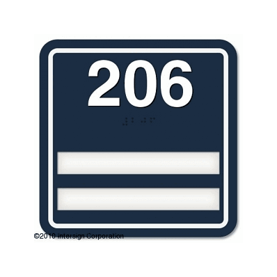 Room Number Signs - Sign, RoOm, Number, 2 Slo