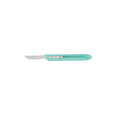 Safety Scalpel Size 22 Stainless Steel Dispos