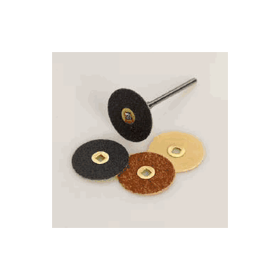 Sanding Disc 7/8 Inch Od, Brass, Garnet Fine,