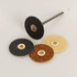 Sanding Disc, 7/8" SAND, COARSE GRIT, sold as 200/pack by E C Moore BC-78-SCBB <br><br><font color="red"><b>BACK TO THE PRODUCT TABLE, <a href="https://www.aaawholesalecompany.com/instruments-sanders-e-c-moore-sanding-disc.html">CLICK HERE</a></b></font>