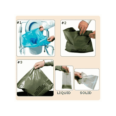 Sani-bag Commode Liners By Patterson Medical