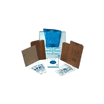 Sanitary Napkin Bag Health Gards White - Bag