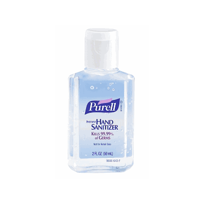 Sanitizer, Hand, Gel, Purell, Squeeze, 2 Oz -