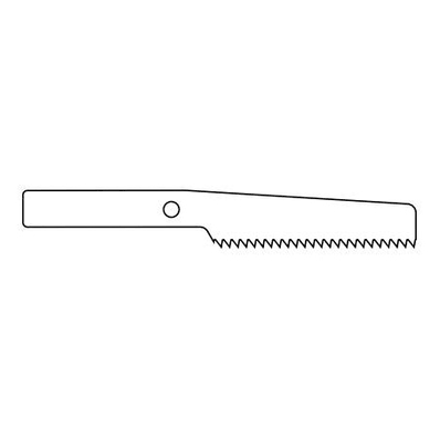 Saw Blade, 10 x 35 x 0.6 mm Sternum