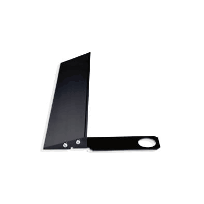 Scale Wheelchair Ramp Black, One Piece, 805 X