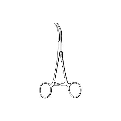 Scalp Forceps Dandy Scissor Type Curved 5-1/2