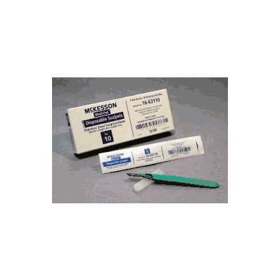Scalpel with Blade, Size 10 General Purpose