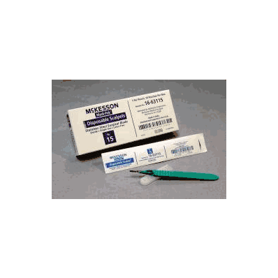 Scalpel with Blade, Size 15 General Purpose