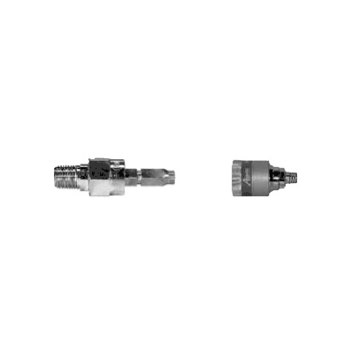 Schrader Coupler, 1/4" Male National Pipe T