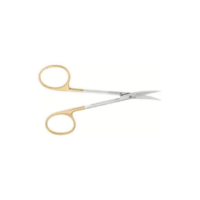 Scissor, Iris Vital Knapp Cvd 4" - - V. Muel