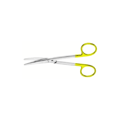 Scissor, Mayo Tc Crvd 5 1/2" - - Aesculap